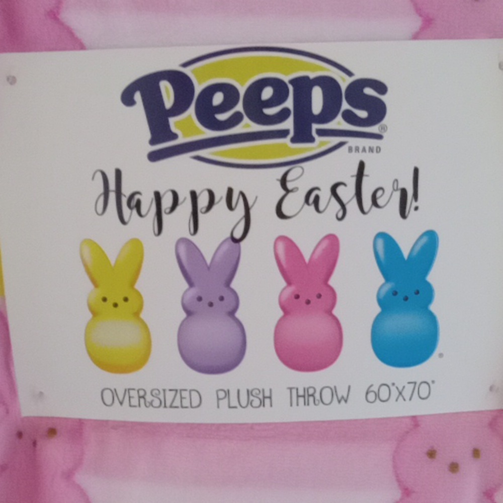 Peeps Plush Oversized Throw - Picture 2 of 4